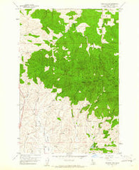 Robinson Lake Idaho Historical topographic map, 1:24000 scale, 7.5 X 7.5 Minute, Year 1960