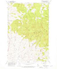 Robinson Lake Idaho Historical topographic map, 1:24000 scale, 7.5 X 7.5 Minute, Year 1960