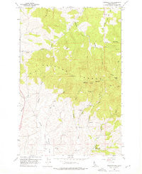 Robinson Lake Idaho Historical topographic map, 1:24000 scale, 7.5 X 7.5 Minute, Year 1960