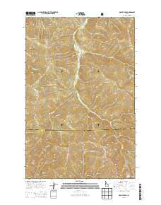 Rochat Peak Idaho Current topographic map, 1:24000 scale, 7.5 X 7.5 Minute, Year 2013