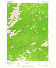 Rock Creek Idaho Historical topographic map, 1:24000 scale, 7.5 X 7.5 Minute, Year 1963