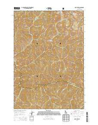 Rock Creek Idaho Current topographic map, 1:24000 scale, 7.5 X 7.5 Minute, Year 2013
