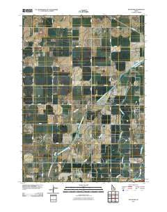 Rockford Idaho Historical topographic map, 1:24000 scale, 7.5 X 7.5 Minute, Year 2011