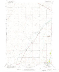 Rockford Idaho Historical topographic map, 1:24000 scale, 7.5 X 7.5 Minute, Year 1955