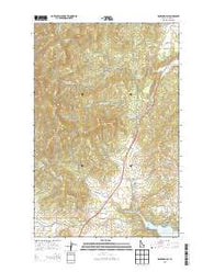 Rockford Bay Idaho Current topographic map, 1:24000 scale, 7.5 X 7.5 Minute, Year 2013