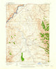 Rockland Idaho Historical topographic map, 1:62500 scale, 15 X 15 Minute, Year 1934