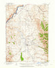 Rockland Idaho Historical topographic map, 1:62500 scale, 15 X 15 Minute, Year 1934