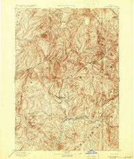Rocky Bar Idaho Historical topographic map, 1:125000 scale, 30 X 30 Minute, Year 1894