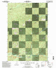 Rocky Point Idaho Historical topographic map, 1:24000 scale, 7.5 X 7.5 Minute, Year 1994