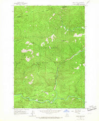 Rocky Point Idaho Historical topographic map, 1:24000 scale, 7.5 X 7.5 Minute, Year 1964