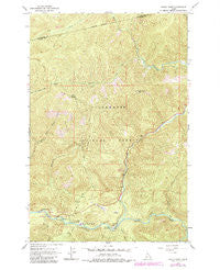 Rocky Point Idaho Historical topographic map, 1:24000 scale, 7.5 X 7.5 Minute, Year 1964