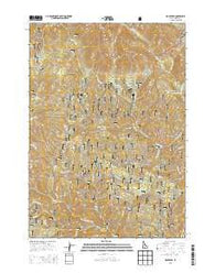 Rocky Bar Idaho Current topographic map, 1:24000 scale, 7.5 X 7.5 Minute, Year 2013