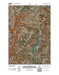 Rocky Comfort Flat Idaho Historical topographic map, 1:24000 scale, 7.5 X 7.5 Minute, Year 2011