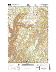 Rocky Comfort Flat Idaho Current topographic map, 1:24000 scale, 7.5 X 7.5 Minute, Year 2013