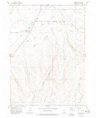 Rogerson Idaho Historical topographic map, 1:24000 scale, 7.5 X 7.5 Minute, Year 1977