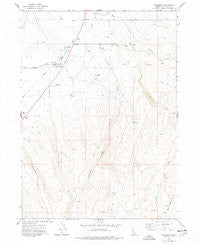 Rogerson Idaho Historical topographic map, 1:24000 scale, 7.5 X 7.5 Minute, Year 1977