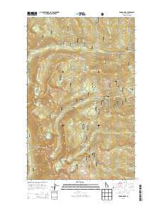 Roman Nose Idaho Current topographic map, 1:24000 scale, 7.5 X 7.5 Minute, Year 2013