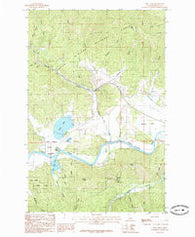 Rose Lake Idaho Historical topographic map, 1:24000 scale, 7.5 X 7.5 Minute, Year 1985