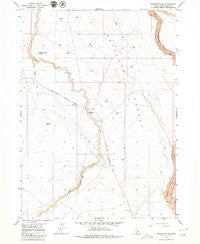 Roseworth SE Idaho Historical topographic map, 1:24000 scale, 7.5 X 7.5 Minute, Year 1979
