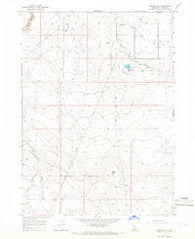 Roseworth Idaho Historical topographic map, 1:24000 scale, 7.5 X 7.5 Minute, Year 1964