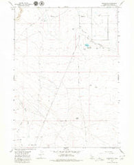 Roseworth Idaho Historical topographic map, 1:24000 scale, 7.5 X 7.5 Minute, Year 1979