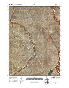 Roseworth SE Idaho Historical topographic map, 1:24000 scale, 7.5 X 7.5 Minute, Year 2010