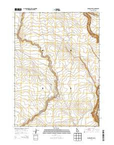 Roseworth SE Idaho Current topographic map, 1:24000 scale, 7.5 X 7.5 Minute, Year 2013
