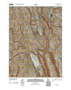 Ross Lake Idaho Historical topographic map, 1:24000 scale, 7.5 X 7.5 Minute, Year 2010