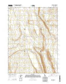 Ross Lake Idaho Current topographic map, 1:24000 scale, 7.5 X 7.5 Minute, Year 2013