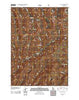 Ross Peak Idaho Historical topographic map, 1:24000 scale, 7.5 X 7.5 Minute, Year 2011