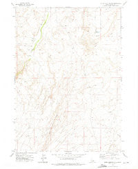 Rough Mountain NE Idaho Historical topographic map, 1:24000 scale, 7.5 X 7.5 Minute, Year 1972