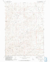 Rough Mountain Idaho Historical topographic map, 1:24000 scale, 7.5 X 7.5 Minute, Year 1992