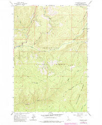 Roundtop Idaho Historical topographic map, 1:24000 scale, 7.5 X 7.5 Minute, Year 1964