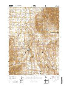 Roy Idaho Current topographic map, 1:24000 scale, 7.5 X 7.5 Minute, Year 2013