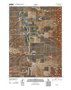 Roy NE Idaho Historical topographic map, 1:24000 scale, 7.5 X 7.5 Minute, Year 2010