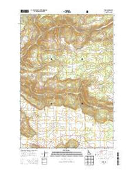 Rudo Idaho Current topographic map, 1:24000 scale, 7.5 X 7.5 Minute, Year 2014