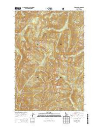 Running Lake Idaho Current topographic map, 1:24000 scale, 7.5 X 7.5 Minute, Year 2013