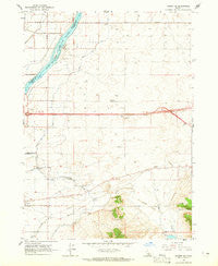 Rupert SE Idaho Historical topographic map, 1:24000 scale, 7.5 X 7.5 Minute, Year 1964