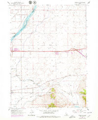 Rupert SE Idaho Historical topographic map, 1:24000 scale, 7.5 X 7.5 Minute, Year 1964