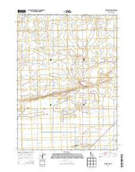 Rupert NW Idaho Current topographic map, 1:24000 scale, 7.5 X 7.5 Minute, Year 2013