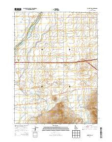 Rupert SE Idaho Current topographic map, 1:24000 scale, 7.5 X 7.5 Minute, Year 2013