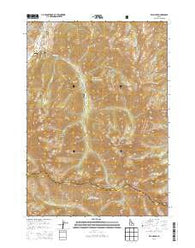Ryan Peak Idaho Current topographic map, 1:24000 scale, 7.5 X 7.5 Minute, Year 2013