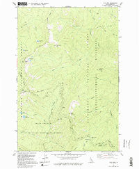 Sabe Mountain Idaho Historical topographic map, 1:24000 scale, 7.5 X 7.5 Minute, Year 1991