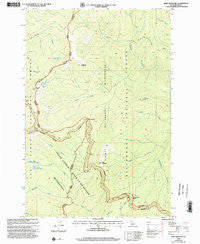 Sabe Mountain Idaho Historical topographic map, 1:24000 scale, 7.5 X 7.5 Minute, Year 1998