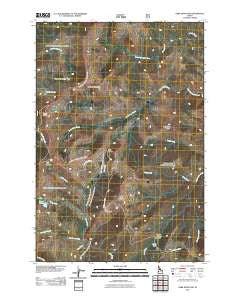Sabe Mountain Idaho Historical topographic map, 1:24000 scale, 7.5 X 7.5 Minute, Year 2011