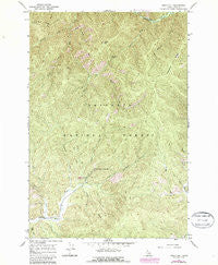 Sable Hill Idaho Historical topographic map, 1:24000 scale, 7.5 X 7.5 Minute, Year 1966