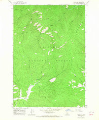 Sable Hill Idaho Historical topographic map, 1:24000 scale, 7.5 X 7.5 Minute, Year 1966