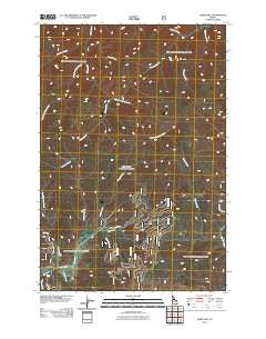 Sable Hill Idaho Historical topographic map, 1:24000 scale, 7.5 X 7.5 Minute, Year 2011