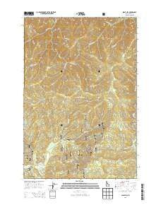 Sable Hill Idaho Current topographic map, 1:24000 scale, 7.5 X 7.5 Minute, Year 2013