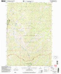 Safety Creek Idaho Historical topographic map, 1:24000 scale, 7.5 X 7.5 Minute, Year 2004